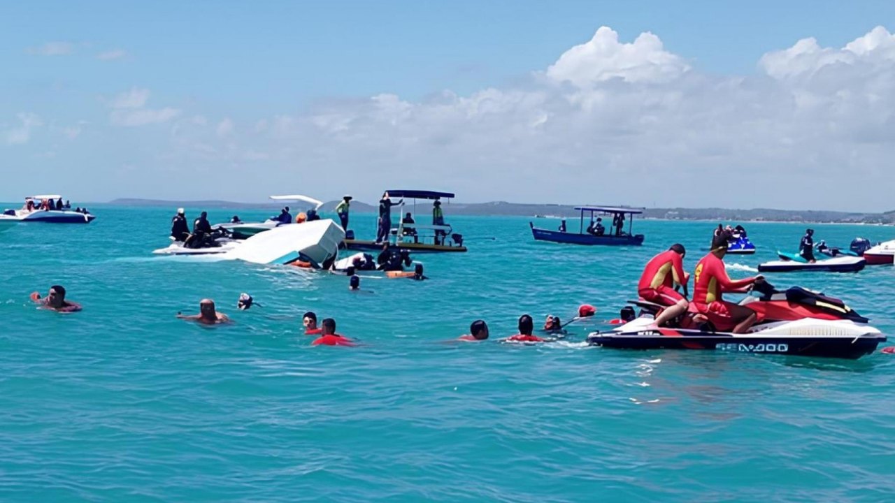 Força-tarefa do Governo de Alagoas foi fundamental no salvamento das vítimas do naufrágio em Maragogi