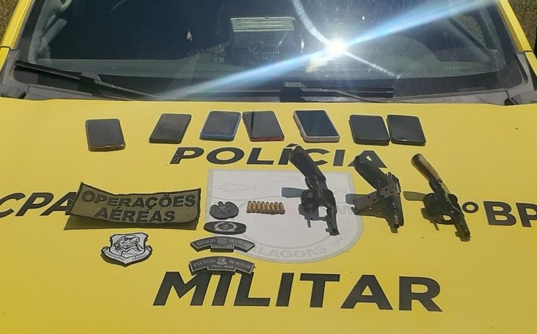 Ações da PM terminam com armas e animais silvestres apreendidos