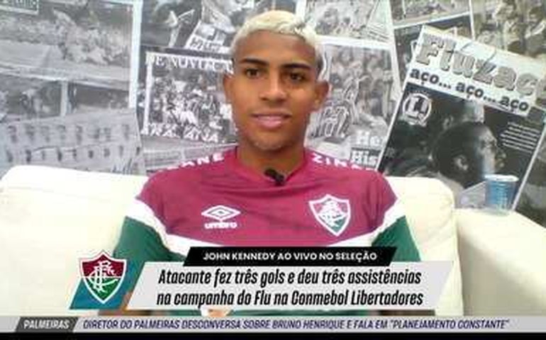 John Kennedy acerta a extensão de contrato com o Fluminense até o final de 2026