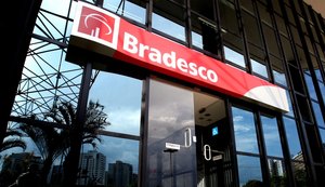 Fachada do banco Bradesco. Fonte: Imagem ilustrativa