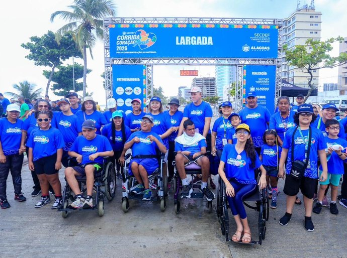 Secdef promove 2ª Corrida Coração Azul e mobiliza pela inclusão sobre o autismo