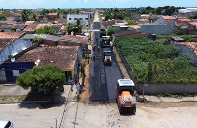 Programa Pavimenta Penedo inicia trabalho para mais 16 km de vias públicas