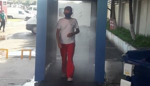tunel desinfectante