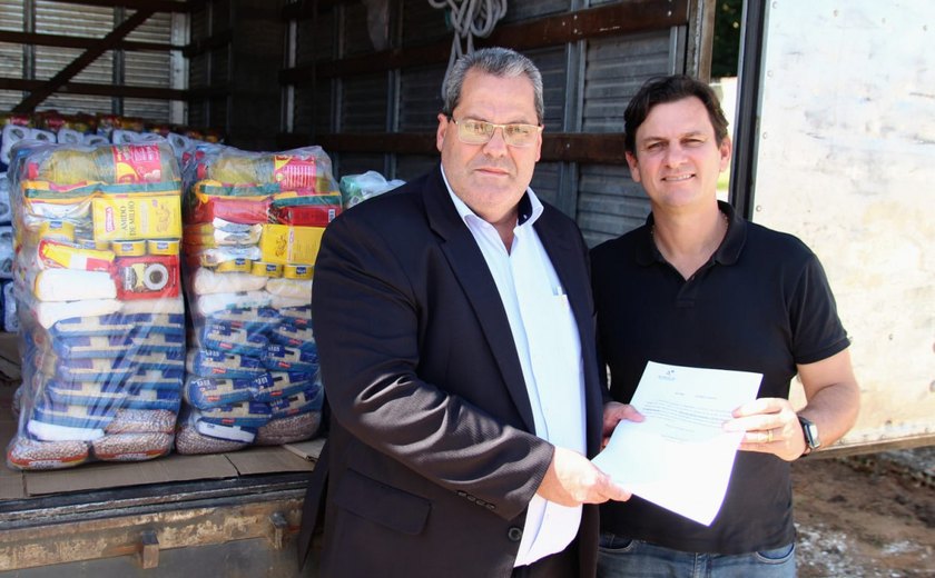 Almagis doa cestas básicas e kits de higiene para Coruripe