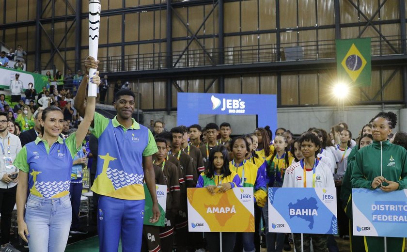 Cinco mil estudantes participam dos Jogos Escolares Brasileiros