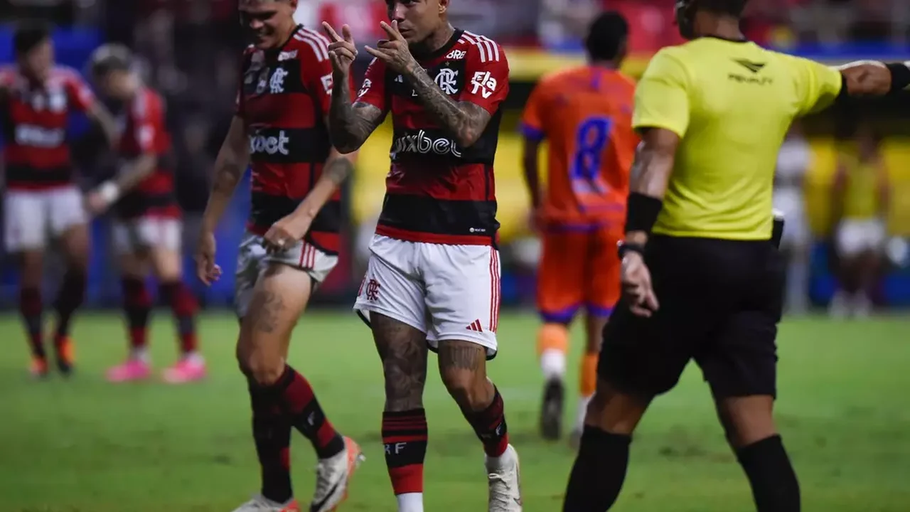 Com titulares, Flamengo atropela Audax em estreia no Campeonato Carioca
