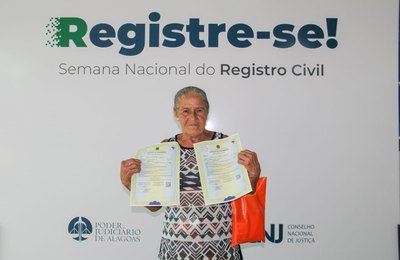 Campanha Registre-se!, do CNJ, atendeu 5.728 alagoanos