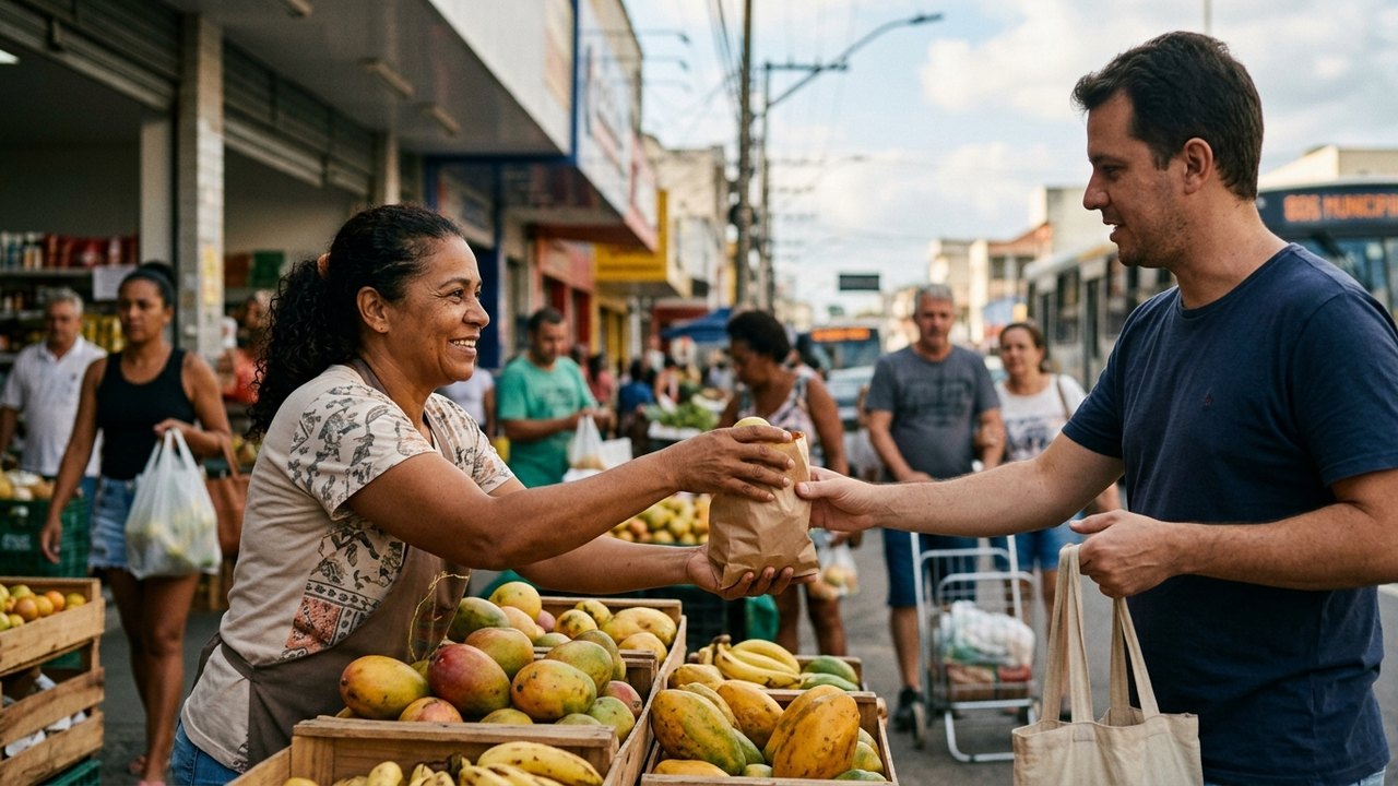 Renda média no Brasil bate recorde e chega a R$ 2.264 em 2025