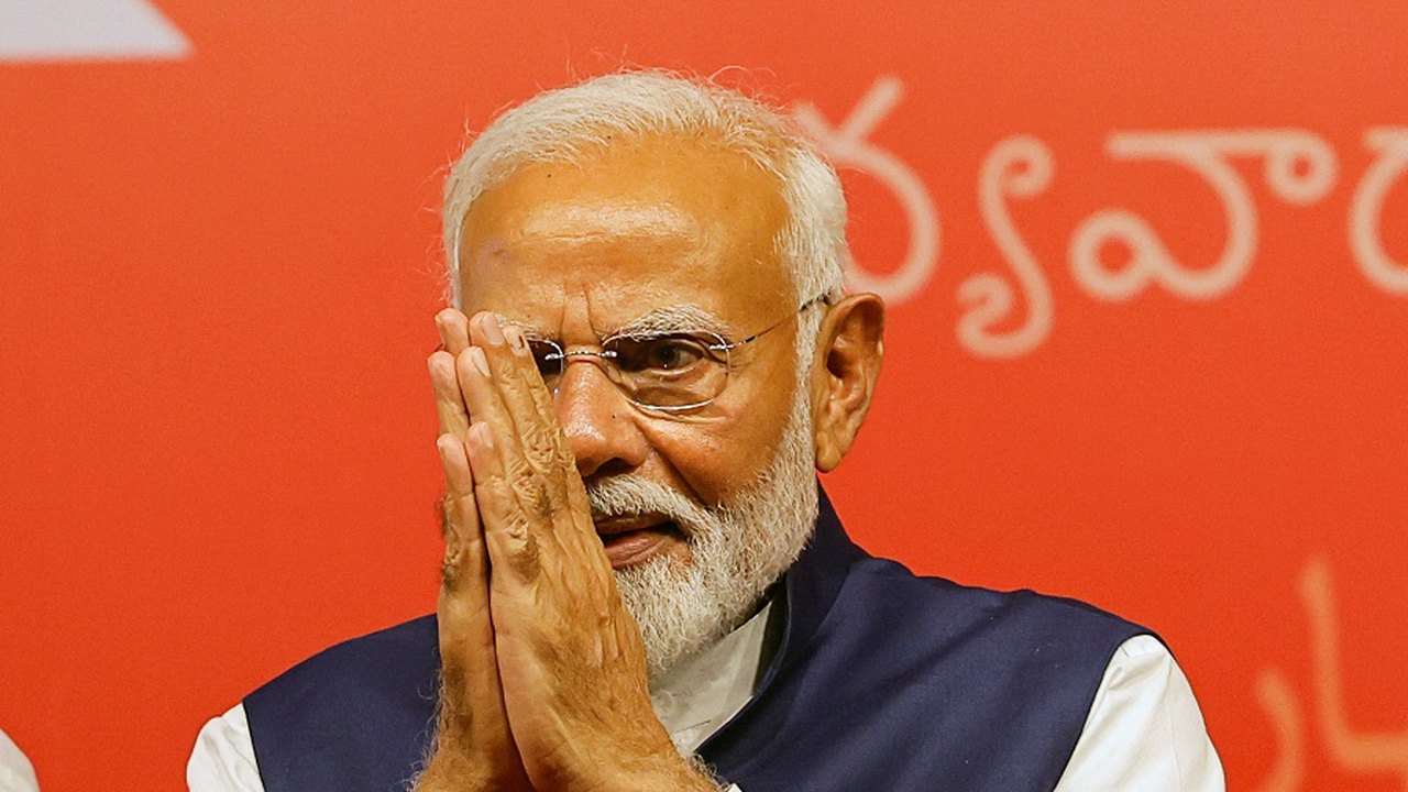Eleições na Índia: Modi caminha para terceiro mandato com resultado abaixo do esperado nas urnas