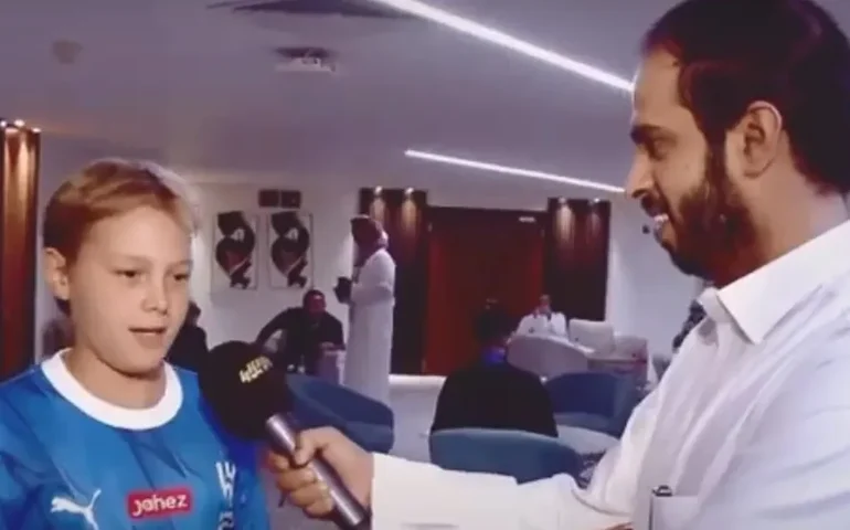 'Vai ser uma nova experiência', diz David, filho de Neymar sobre a chegada ao Al-Hilal; veja vídeo com a entrevista
