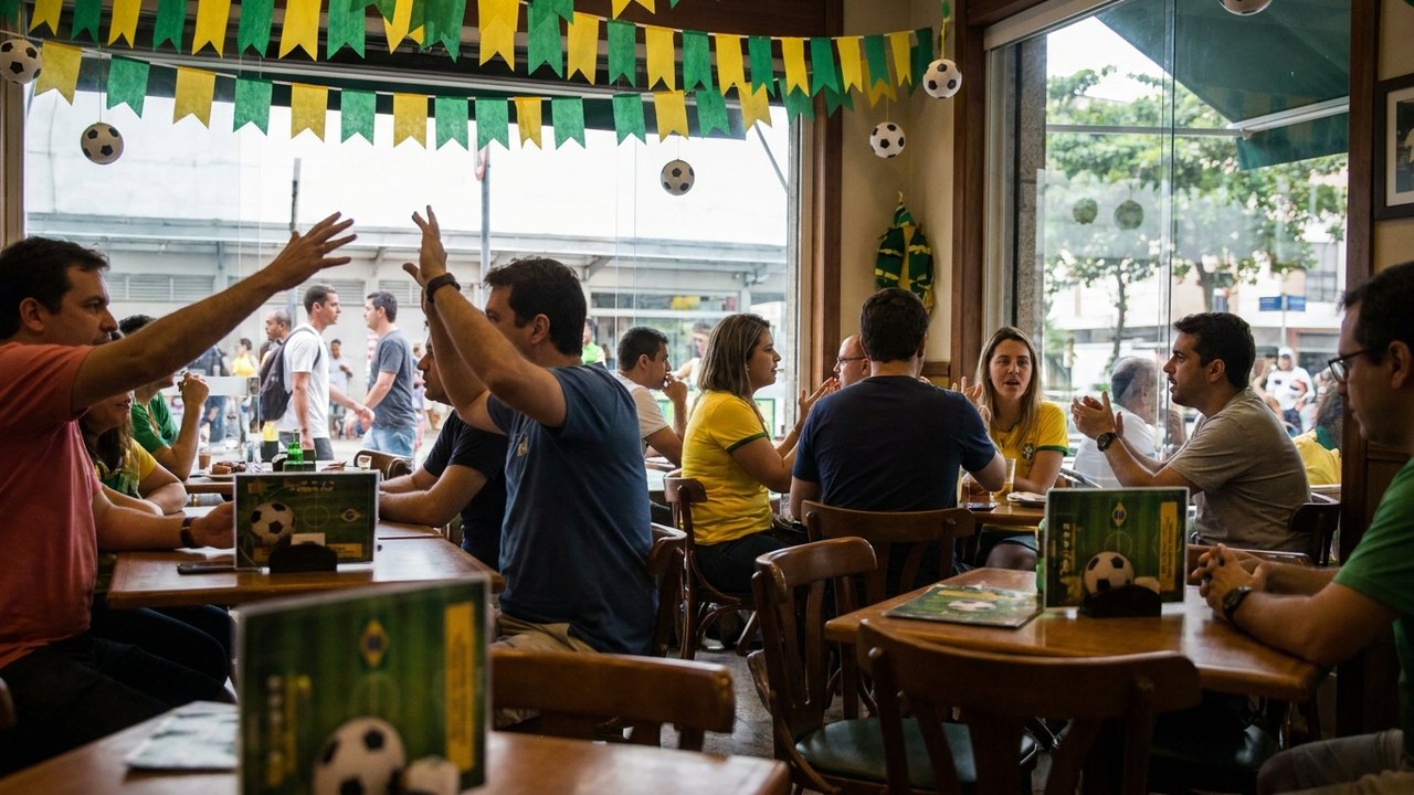 Comércio do Rio aposta em cardápios temáticos para faturar durante a Copa