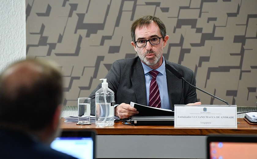 Comissão aprova Luciano Mazza de Andrade para embaixada em Singapura