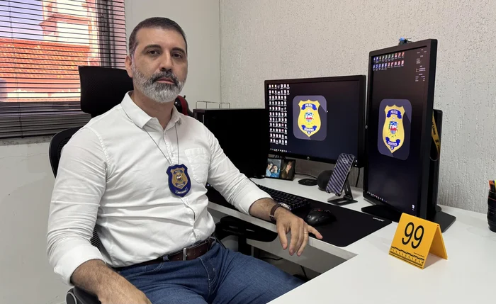 Charles Mariano, chefe do Instituto de Criminalística de Maceió Charles Mariano, chefe do Instituto de Criminalística de Maceió