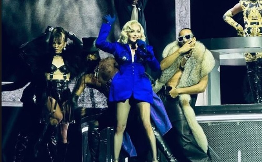 Arte de fã de Madonna inspirou look da cantora no show em Copa: 'não sei descrever o que sinto'