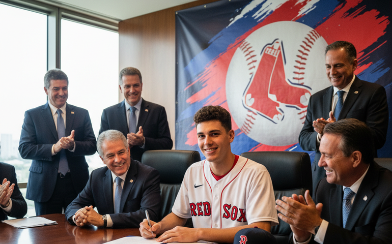 Brasil no beisebol: arremessador paulista de 17 anos assina contrato de R$ 2,6 milhões com equipe da MLB