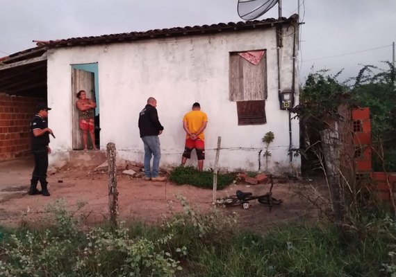 Irmãos e amigo são presos no Sertão de Alagoas acusados de morte e espancamento em São Paulo