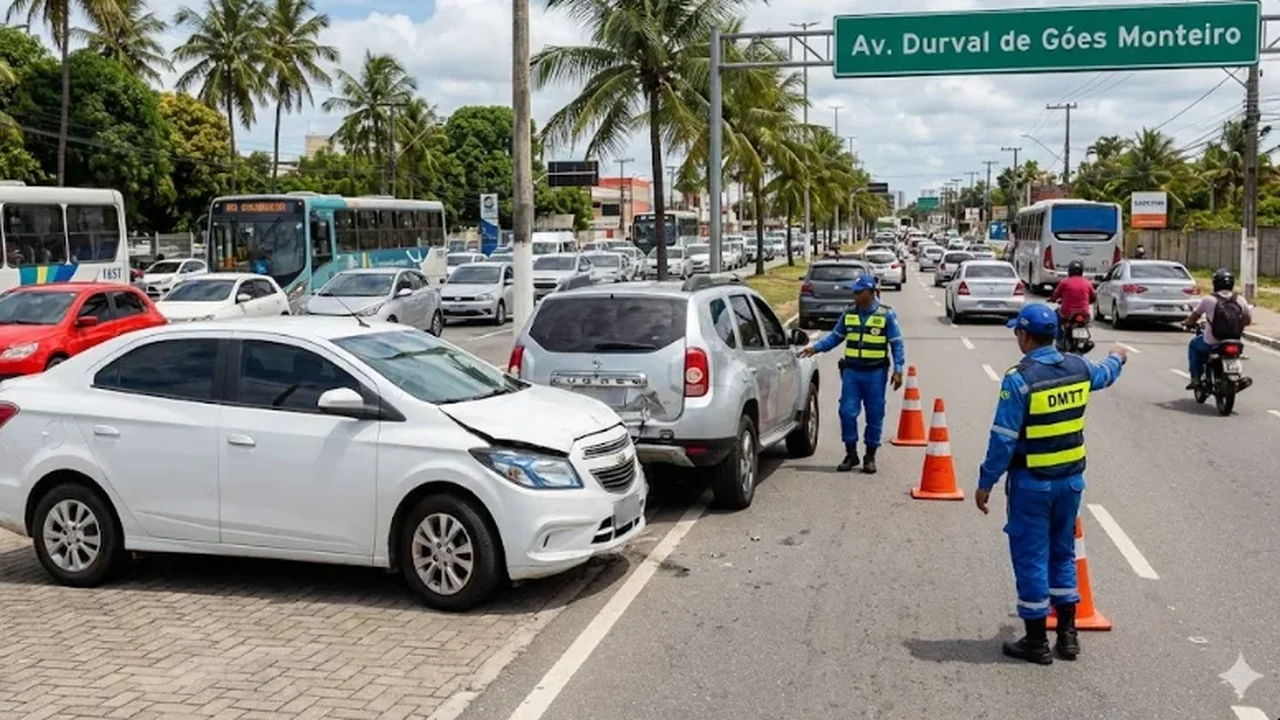 'Mal conseguia ficar de pé': motorista reincidente é preso por embriaguez após acidente na Durval de Góes Monteiro