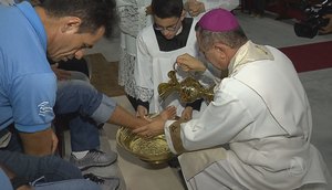 Missa de Lava Pés é celebrada em Aracaju 