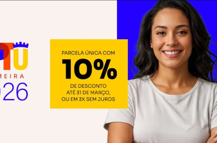 Prefeitura de Palmeira dos Índios concede desconto de 10% no IPTU 2026 para pagamento em cota única