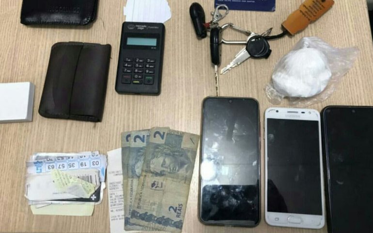 Polícia Civil prende dupla acusada de tráfico no Pilar