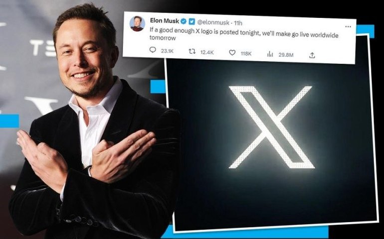 Elon Musk muda nome do Twitter para  'X' e rede social vira meme
