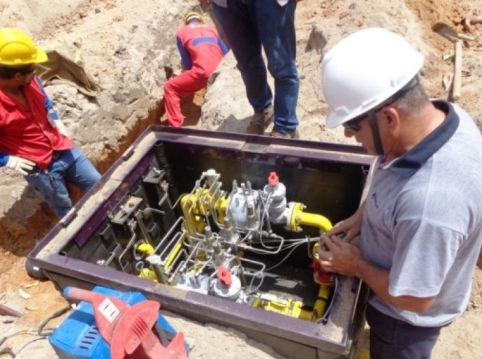 Arsal fiscaliza montagem de nova Estação de Gás Natural em Maceió