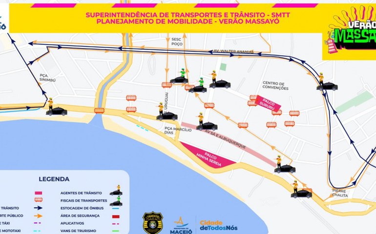 Verão Massayó: Veja as alterações no trânsito do Jaraguá e acesso aos transportes durante o evento