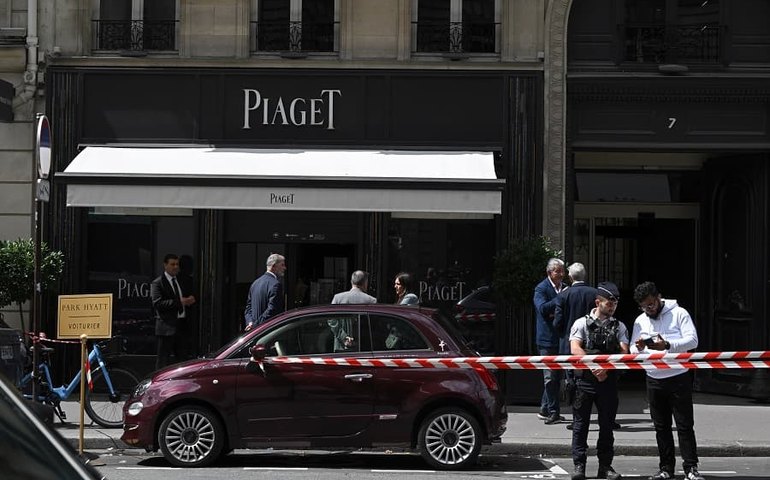 Joalheria Piaget de Paris é assaltada em mais de 10 milhões de euros