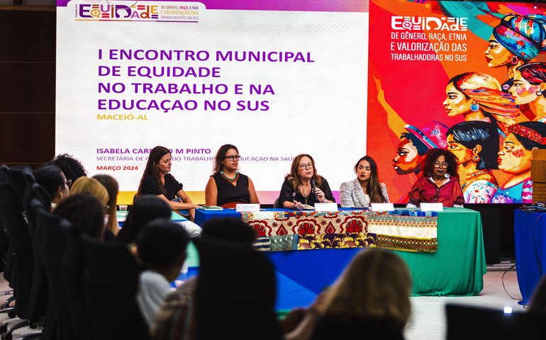 Encontro municipal discute equidade no trabalho e na educação no SUS