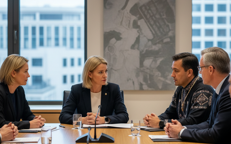 Kaja Kallas se reúne com Dinamarca e Groenlândia em meio a tensões após declarações de Trump