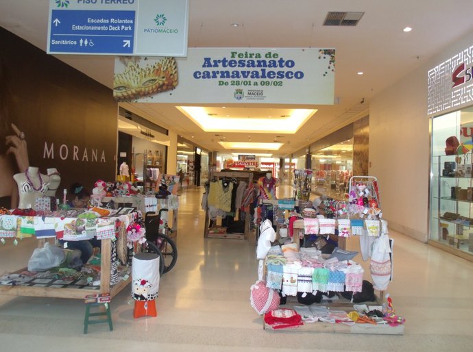 Economia Solidária realiza exposição no Shopping Pátio Maceió