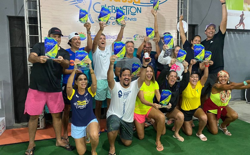 Torneio Maceió é Massa Celebration de Beach Tennis chega ao fim neste sábado