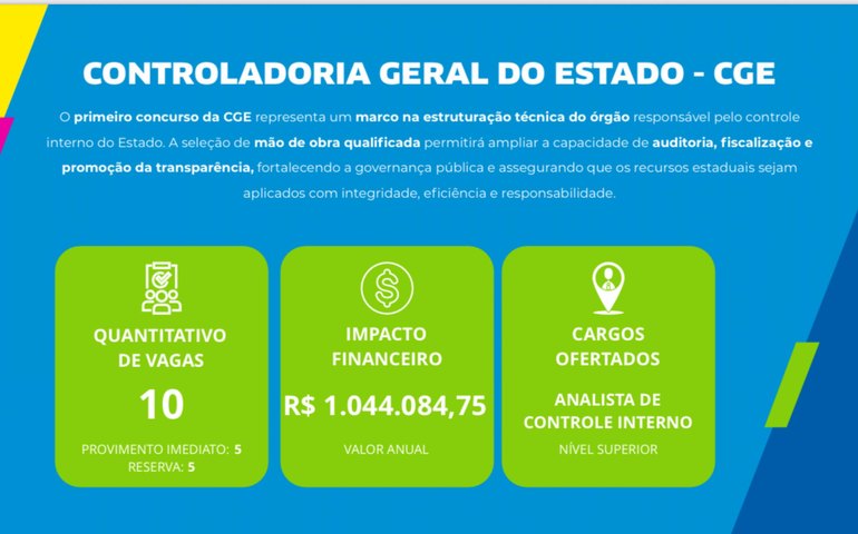 Paulo Dantas anuncia primeiro concurso da história da Controladoria-Geral