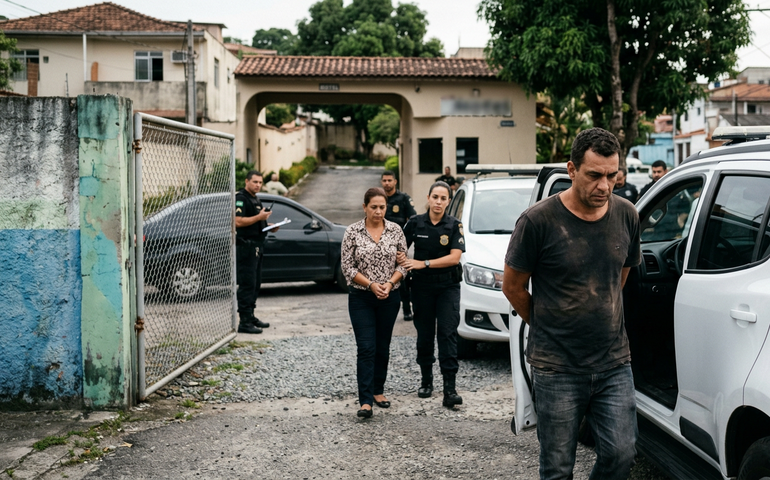 Suspeito de chefiar quadrilha que explodia caixas eletrônicos e roubava mansões é preso em motel no Rio