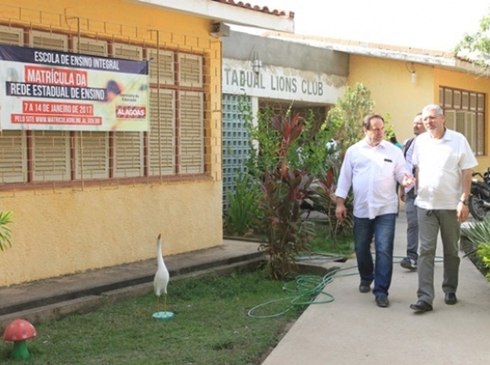 Escola Estadual Lions Club recebe reforma para ofertar ensino integral
