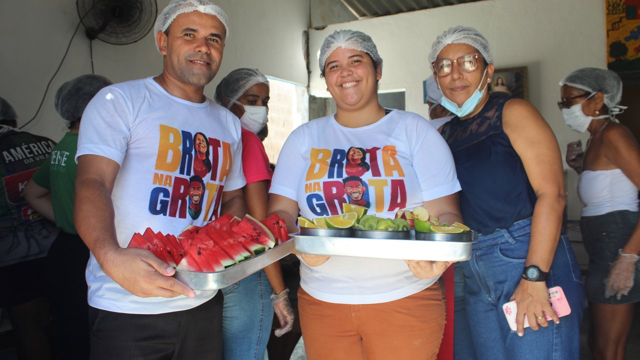 Brota na Grota: Educação leva serviços de educação alimentar e culinária para a comunidade Vila Emater