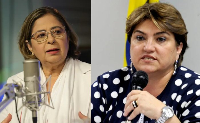 Cida Gonçalves e Márcia Lopes Cida Gonçalves e Márcia Lopes
