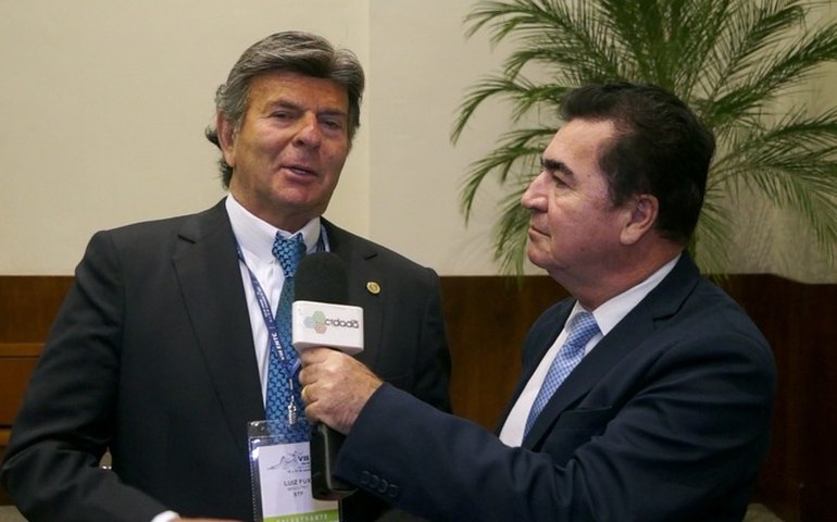 Ministro Luiz Fux fala sobre importância dos Tribunais de Contas para sociedade