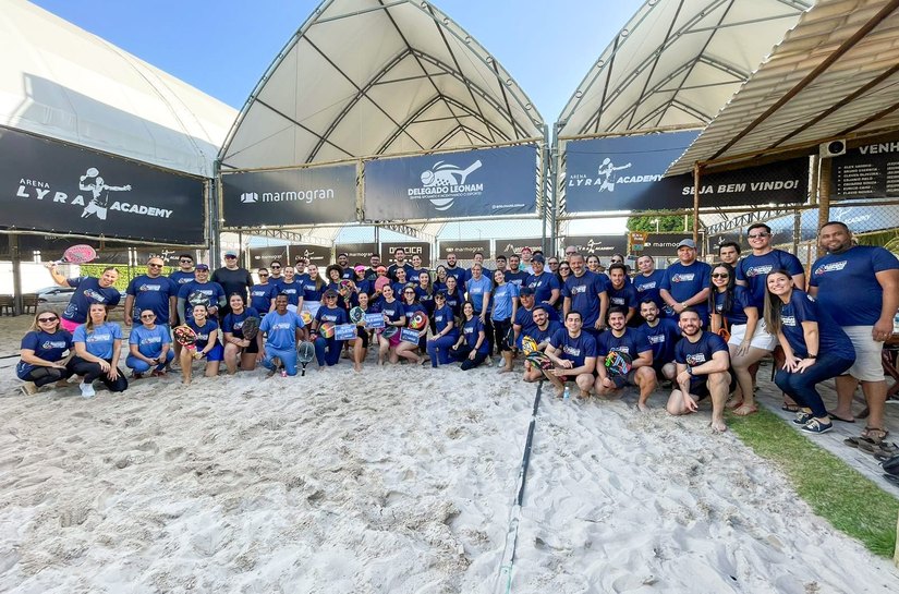 Beach Tennis fecha dia de competições das Olimpíadas do Servidor do TJAL