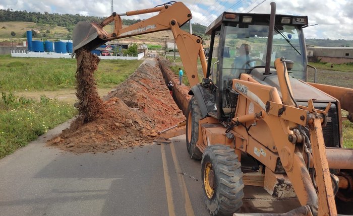 Prefeitura inicia construção da nova rede de abastecimento em bairros da parte alta da cidade