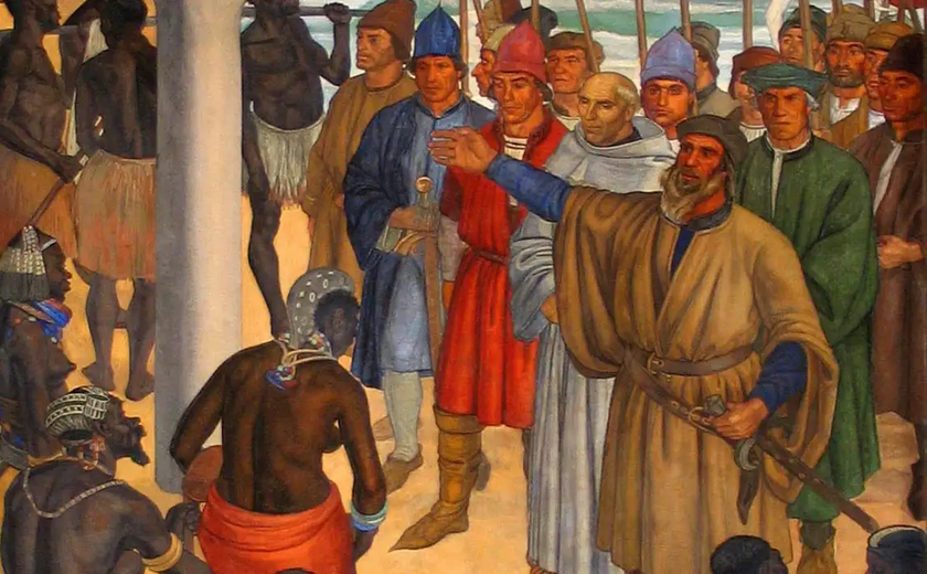 Imperialismo europeu destruindo histórias — Continente africano