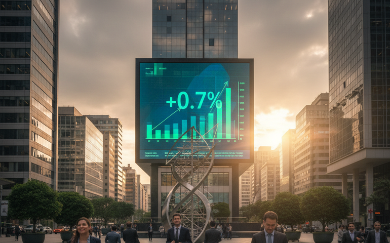 Prévia do PIB avança 0,7% em novembro de 2025, aponta Banco Central