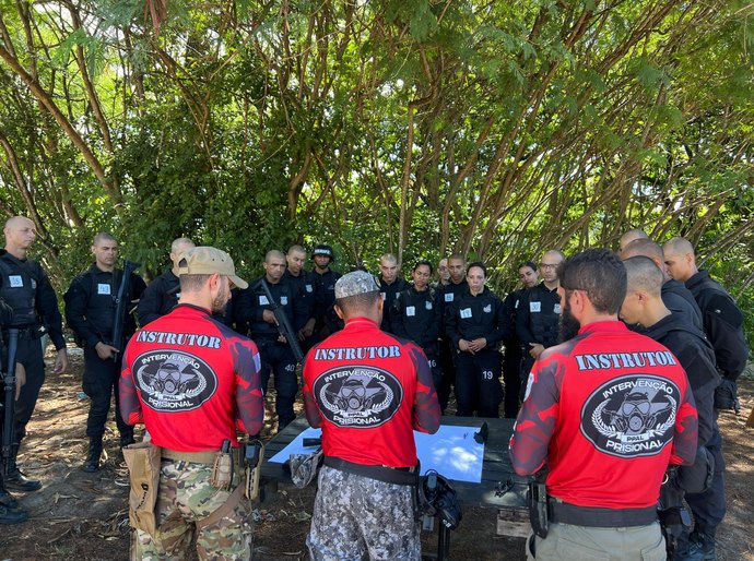 1º Curso Operacional de Intervenção Tática Prisional chega ao fim com a capacitação de forças policiais