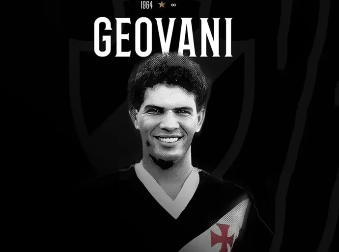 Morre Geovani Silva, ídolo do Vasco e ex-meia da seleção, aos 62 anos