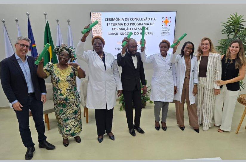 HC celebra conclusão de fellowship de profissionais da saúde angolanos