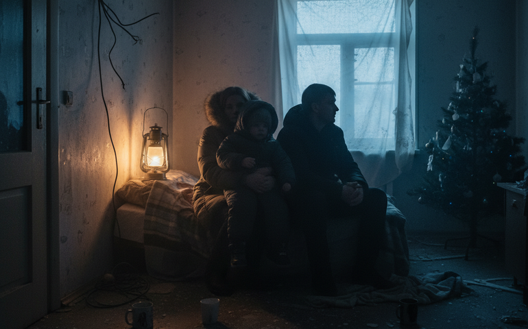 Ataque russo com drones e mísseis deixa três mortos na Ucrânia e provoca blecaute