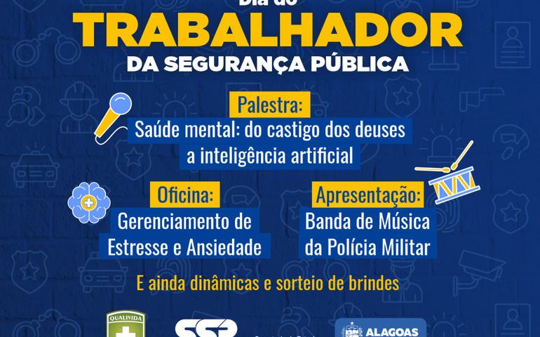 Núcleo da SSP promove evento para celebrar o mês do trabalhador da Segurança Pública