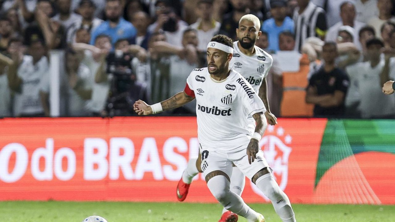 Santos recorre ao STJD para liberar Neymar contra o Coritiba
