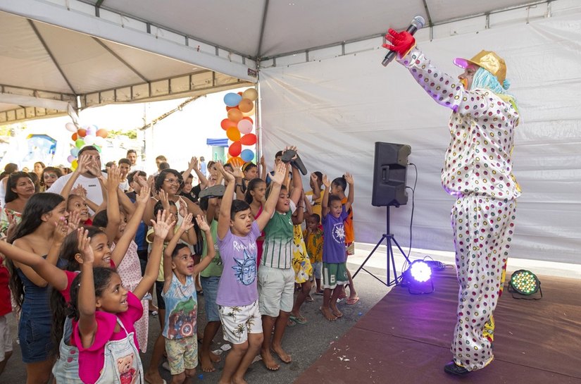 Ações culturais e de empreendedorismo movimentam mês das crianças em comunidades de Maceió