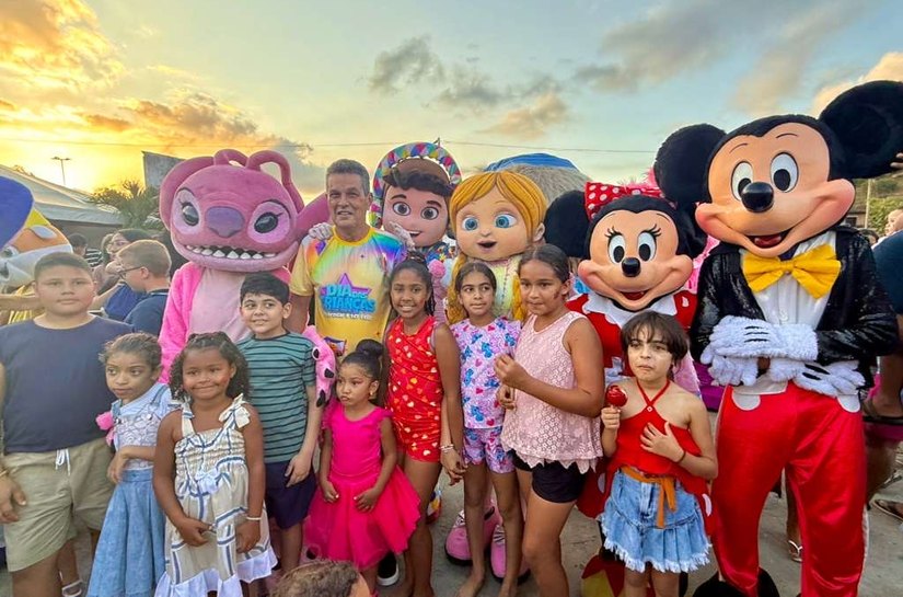 Pra brincar e ser feliz: prefeitura de Branquinha realiza mais uma edição da festa das crianças